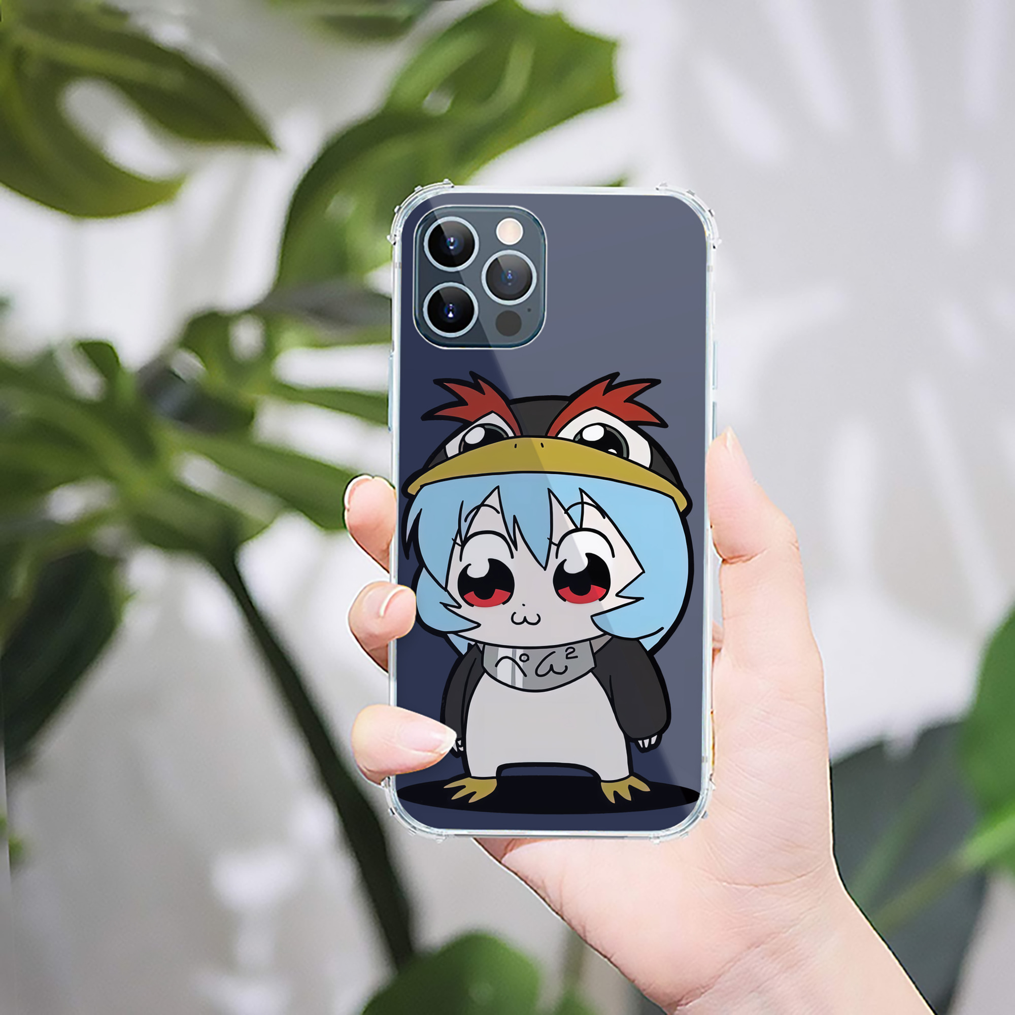 （画像用） EVA 新世紀エヴァンゲリオン 【iPhone 12シリーズ対応】透明スマホケース（クリアソフトケース）